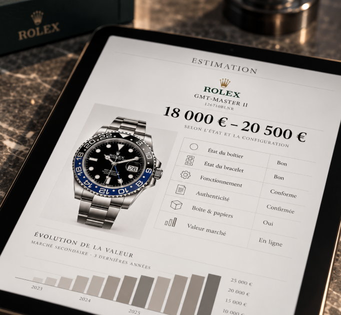 Revendre sa Rolex : comment un négociant évalue l'état et calcule son offre